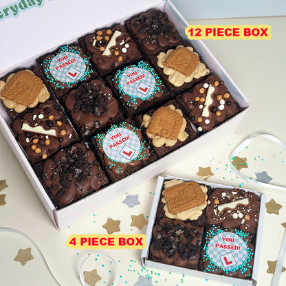 Mini 'You Passed🚗' Brownie Box