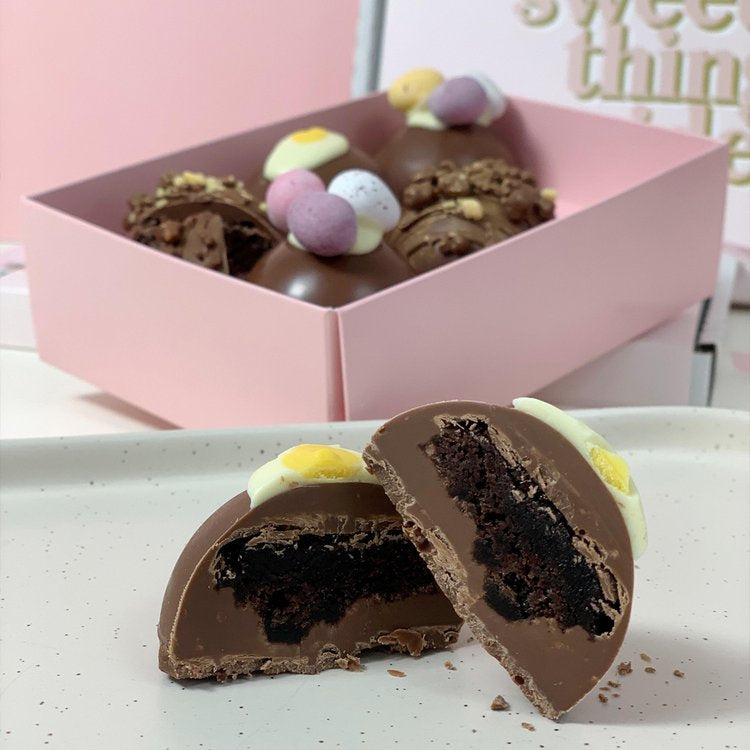 Easter Brownie Domes