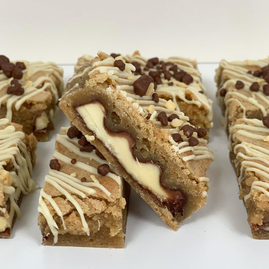 Kinder Stuffed Blondies