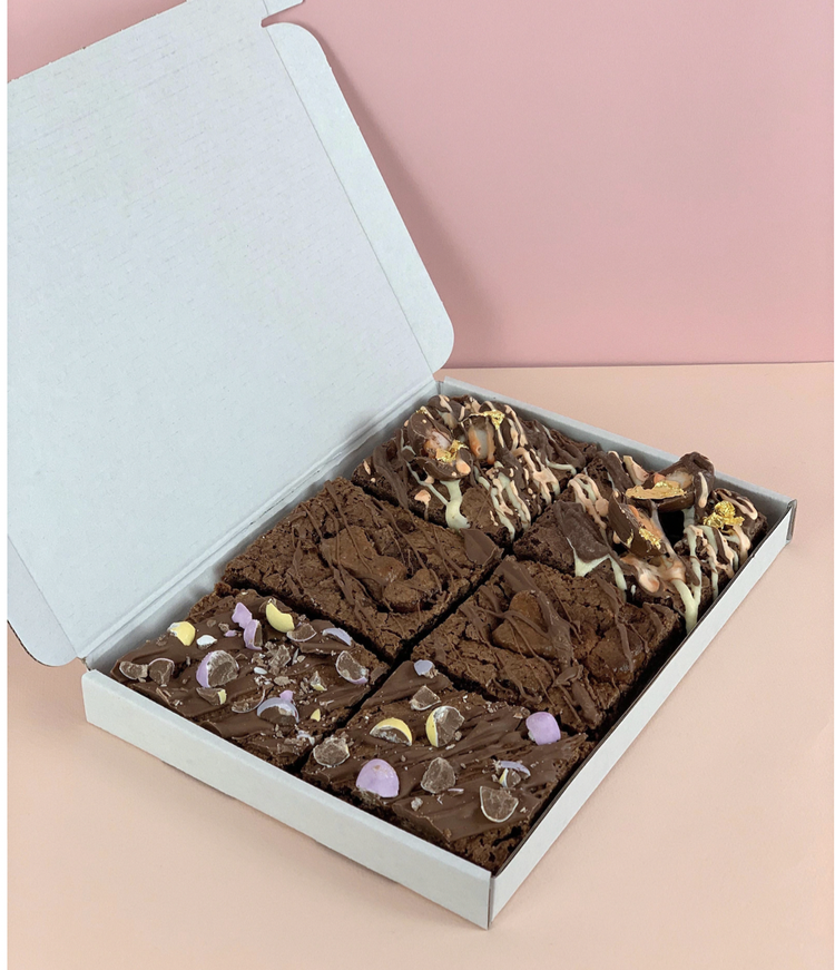 Easter Brownie Box